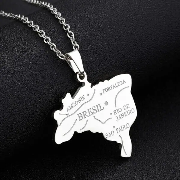 Collier Ado Avec Pendentif En Forme De Coeur, Plaqué Or Ou Argent 925